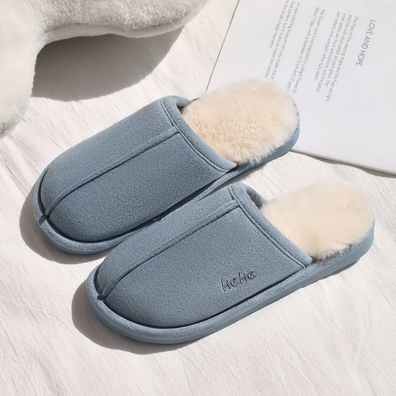 Indoor Warm Plush Cotton Slippers | Luxury Home Accessories | Heulog Glow
