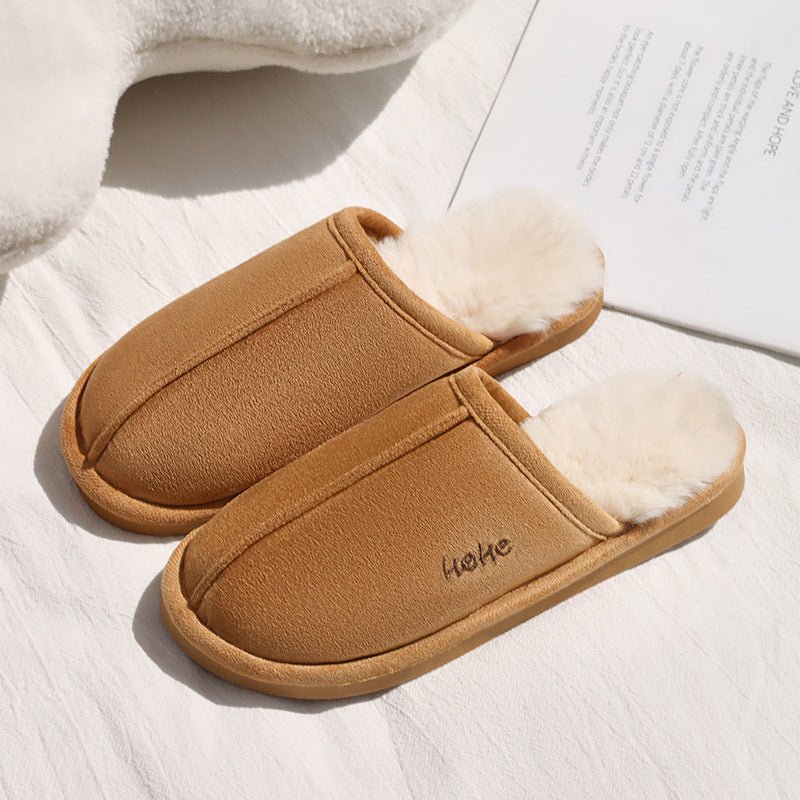 Indoor Warm Plush Cotton Slippers | Luxury Home Accessories | Heulog Glow