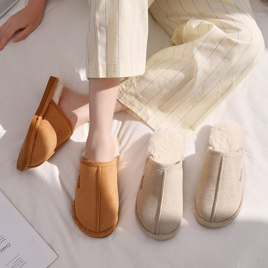Indoor Warm Plush Cotton Slippers | Luxury Home Accessories | Heulog Glow