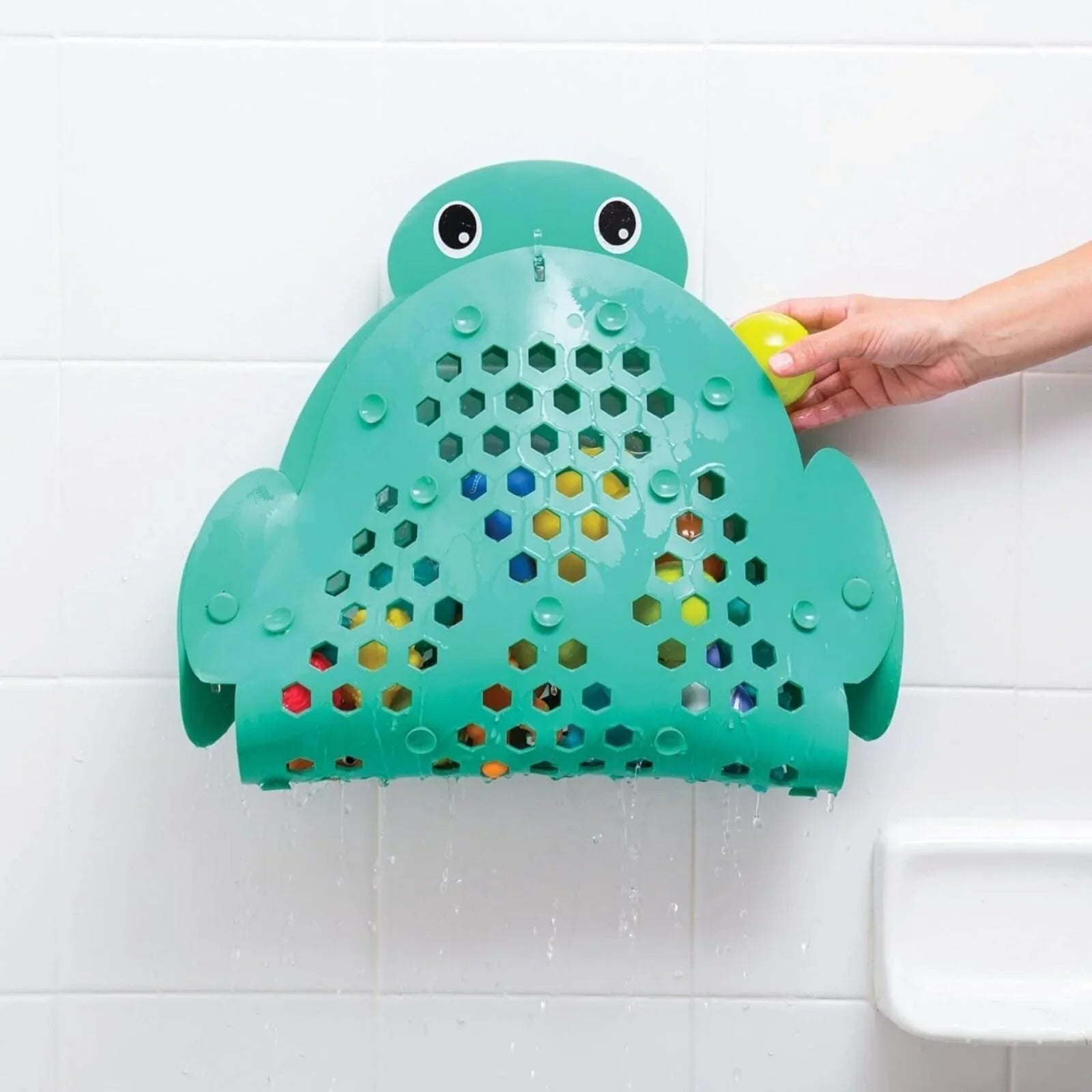 Infantino 2-in-1 Bath Mat & Storage Basket Turtle | Luxury Home Accessories | Heulog Glow