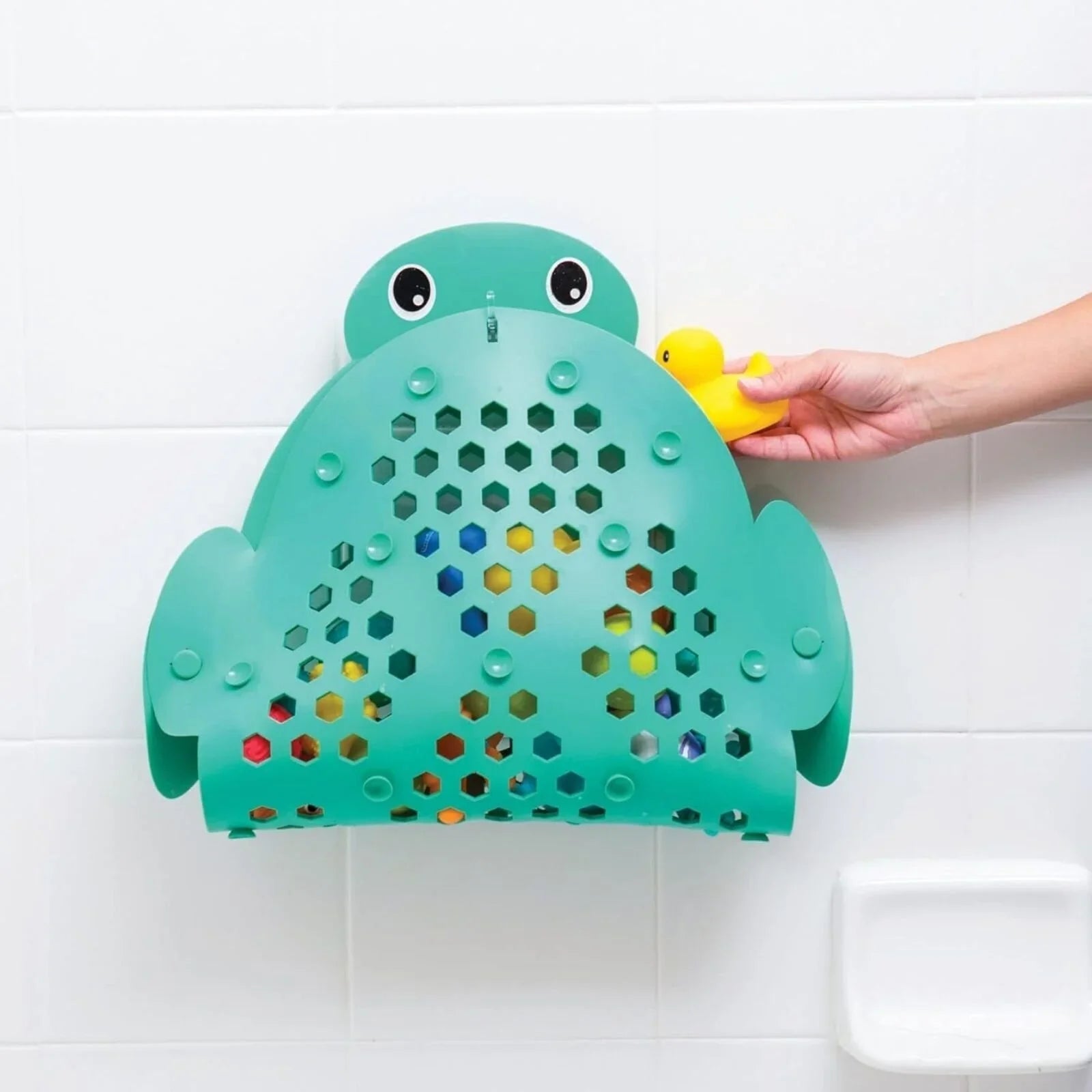 Infantino 2-in-1 Bath Mat & Storage Basket Turtle | Luxury Home Accessories | Heulog Glow