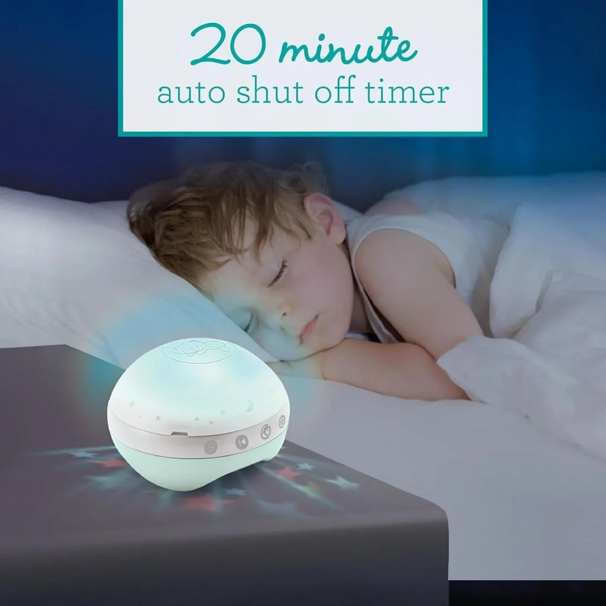 Infantino 3-in-1 Musical & Convertible Mobile Projector | Luxury Home Accessories | Heulog Glow