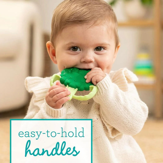 Infantino Lil' Nibbles Teether - Brocolli | Luxury Home Accessories | Heulog Glow