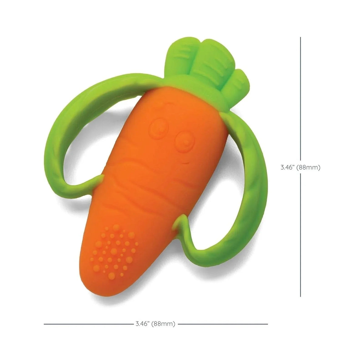 Infantino Lil' Nibbles Teether - Carrot | Luxury Home Accessories | Heulog Glow