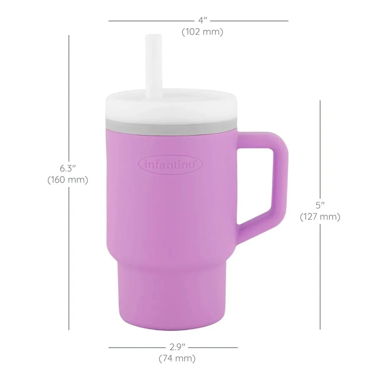 Infantino My First Tumbler - Lilac | Luxury Home Accessories | Heulog Glow