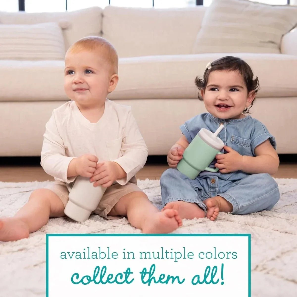 Infantino My First Tumbler - Mint | Luxury Home Accessories | Heulog Glow