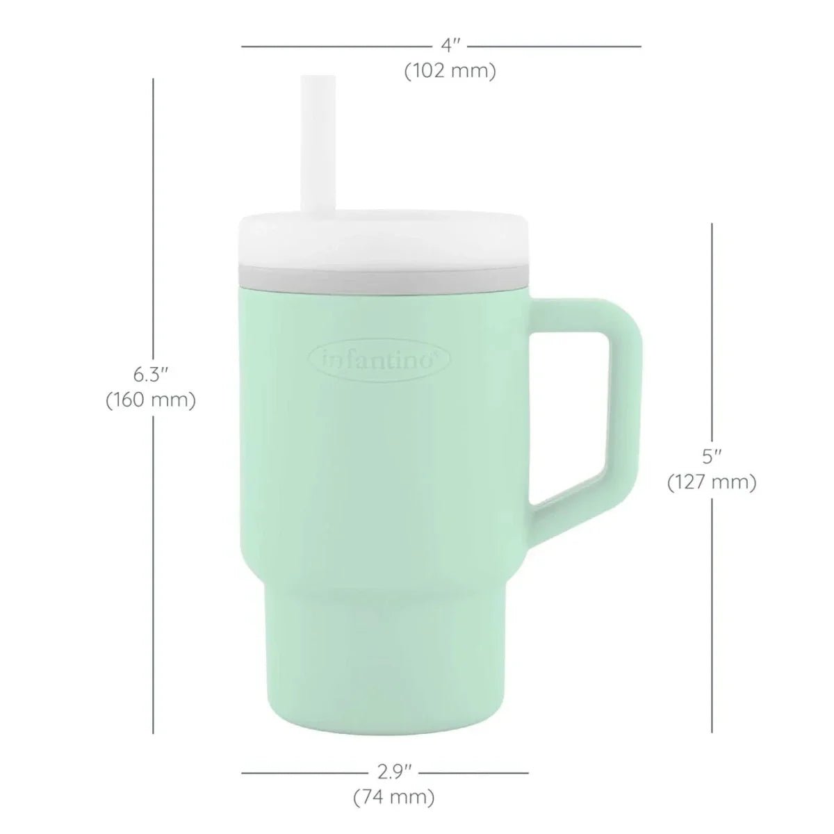 Infantino My First Tumbler - Mint | Luxury Home Accessories | Heulog Glow