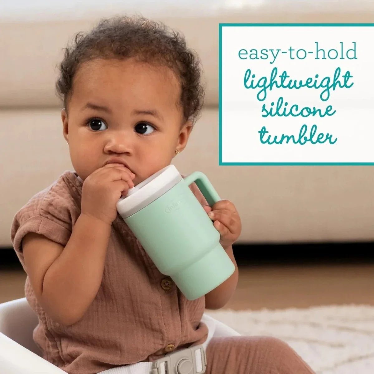 Infantino My First Tumbler - Mint | Luxury Home Accessories | Heulog Glow