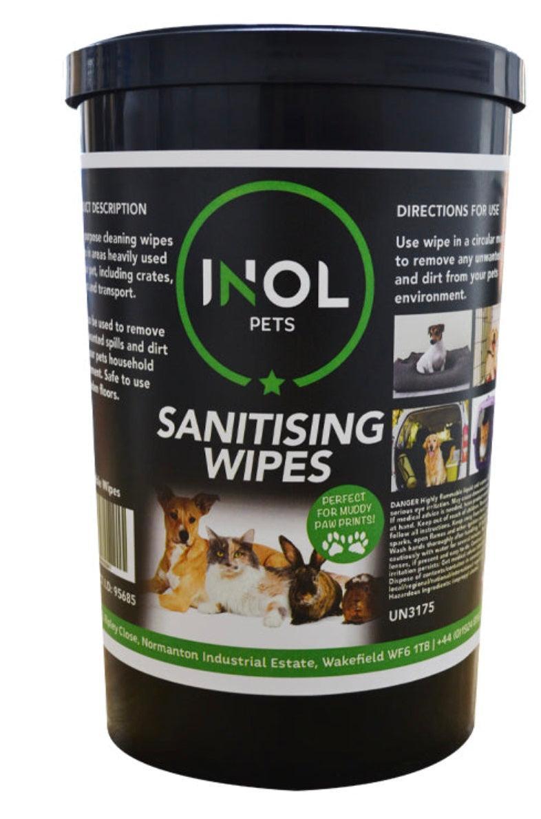 INOL Pet Sanitising Wipes (90 Wipes) | Luxury Home Accessories | Heulog Glow