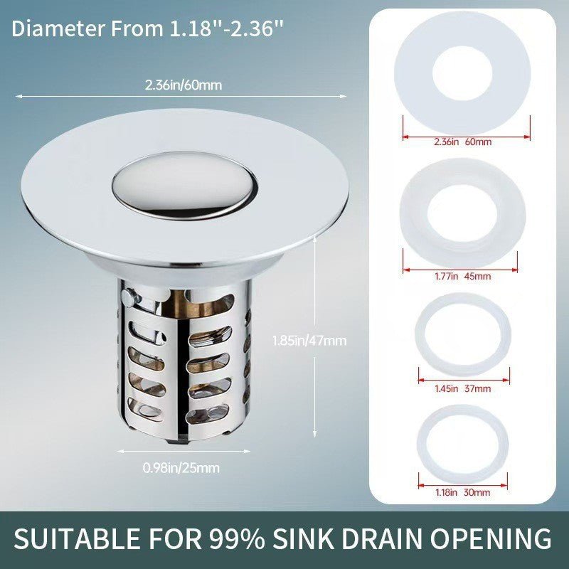 Insect-proof, Odor-proof, And Clog-proof Universal Sink Filter Accessory | Luxury Home Accessories | Heulog Glow