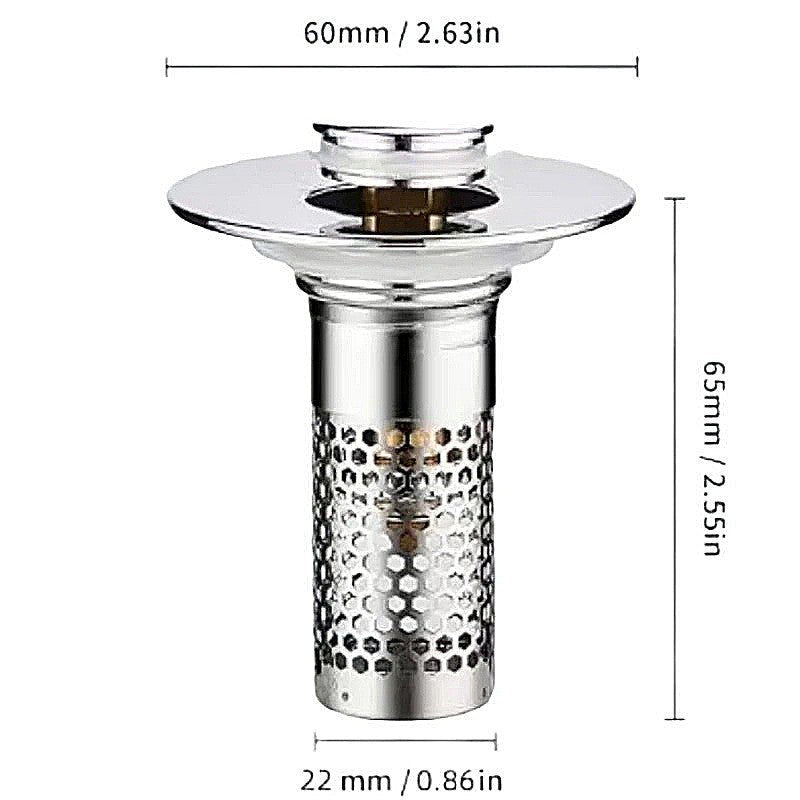Insect-proof, Odor-proof, And Clog-proof Universal Sink Filter Accessory | Luxury Home Accessories | Heulog Glow