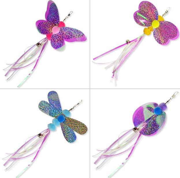 Insect Series Funny Cat Stick Replacement Head Cat Toy | Luxury Home Accessories | Heulog Glow