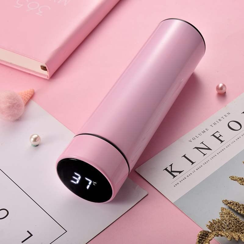 Intelligent Bottle Stainless Steel Insulated Bottle Cup Temperature Display Vacuum Flask Coffee Mug | Luxury Home Accessories | Heulog Glow