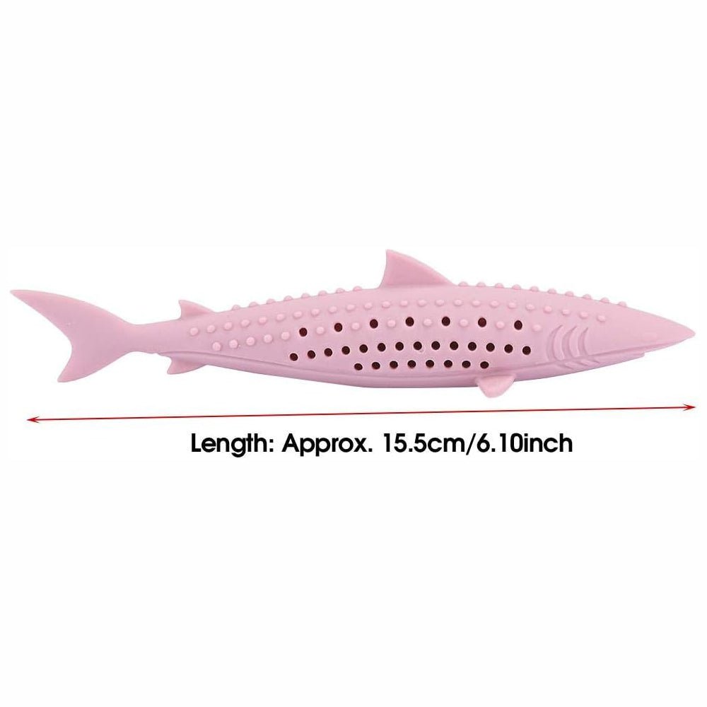 Interactive Cat Fish Shape Chew Toy Silicone Pet Cat Catnip Molar Teeth Cleaning Simulation Fish Shape Training Interactive Toy | Luxury Home Accessories | Heulog Glow