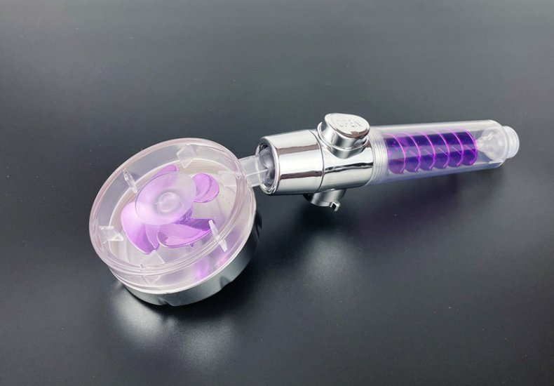 Internet Celebrity Small Waist Supercharged Shower Head Twin-turbo Pressurized Propeller Multifunctional Fan Shower Shower Head | Luxury Home Accessories | Heulog Glow