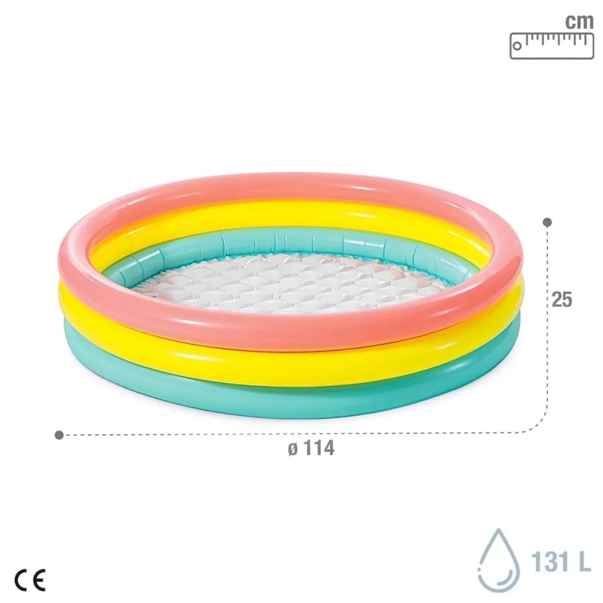 INTEX 24" Sunset Glow Baby Pool | Luxury Home Accessories | Heulog Glow