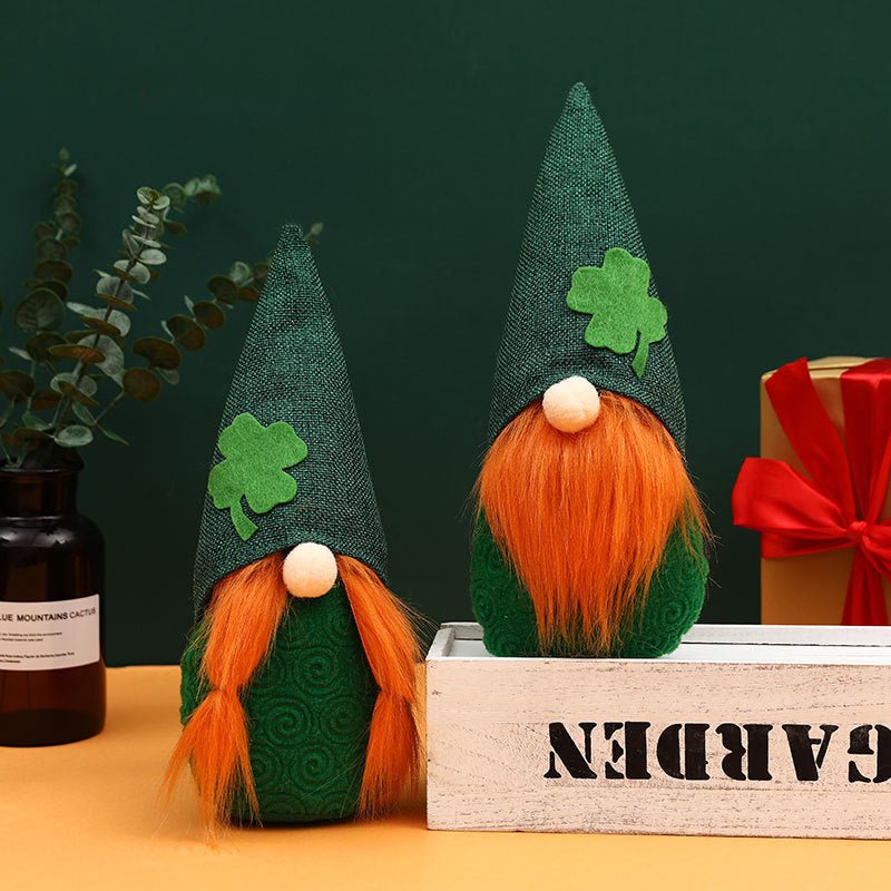 Irish St Patrick's Day Legless Gnome | Luxury Home Accessories | Heulog Glow