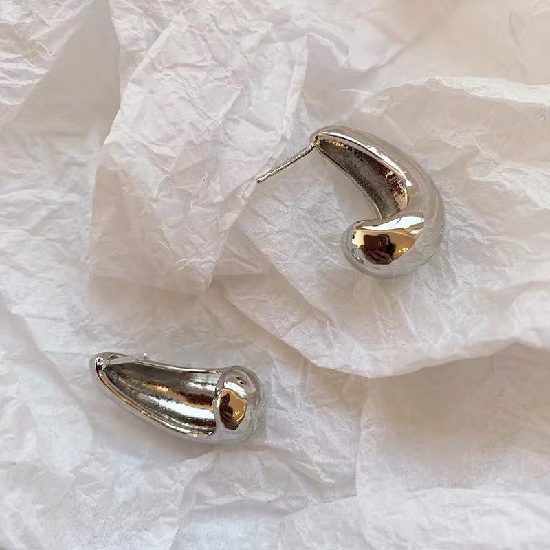 Irregular Shaped Metal Drop Earrings | Luxury Home Accessories | Heulog Glow