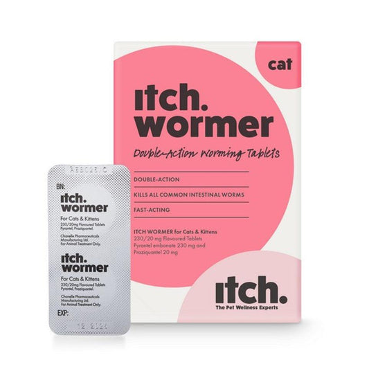 Itch Wormer Tablets for Cats 2 pack | Luxury Home Accessories | Heulog Glow