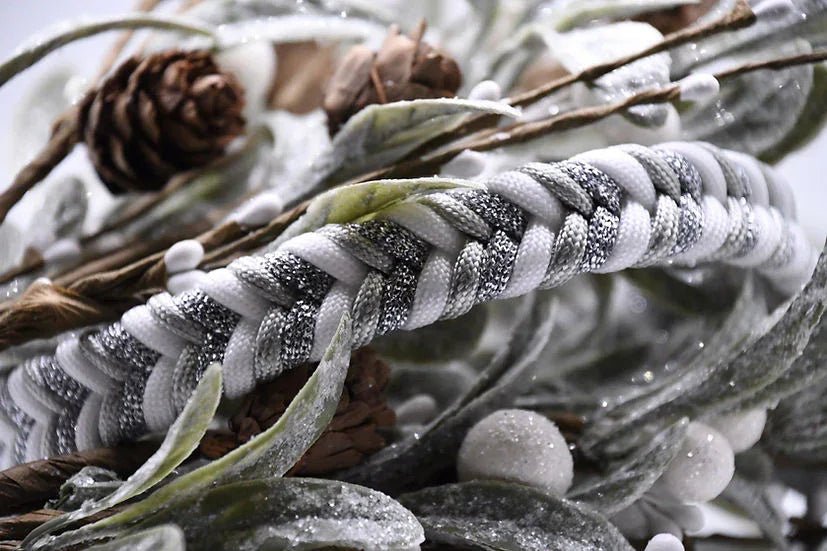 Jack Frost Braided - Handmade Paracord Dog Collar | Luxury Home Accessories | Heulog Glow