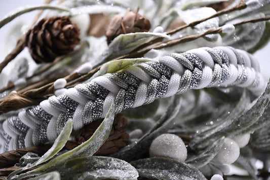 Jack Frost Braided - Handmade Paracord Dog Collar | Luxury Home Accessories | Heulog Glow