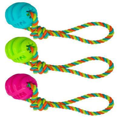 James & Steel Medium TPR Ball on Cotton Rope | Luxury Home Accessories | Heulog Glow