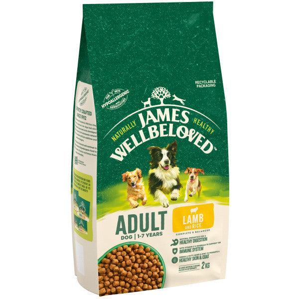 James Wellbeloved Adult Lamb & Rice 2kg | Luxury Home Accessories | Heulog Glow