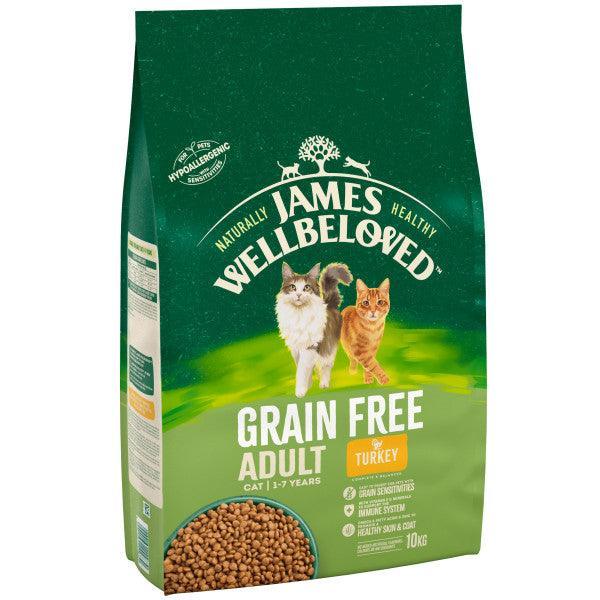James Wellbeloved Cat Adult Grain Free Turkey | Luxury Home Accessories | Heulog Glow