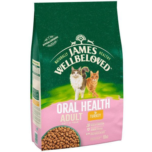 James Wellbeloved Cat Adult Oral Health Turkey | Luxury Home Accessories | Heulog Glow