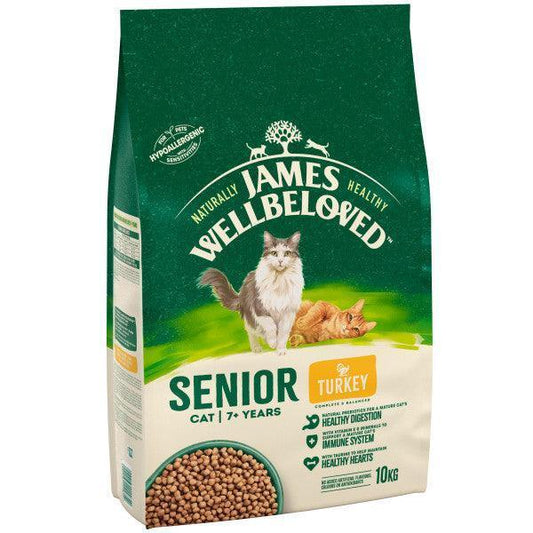 James Wellbeloved Cat Senior Turkey 1.5kg | Luxury Home Accessories | Heulog Glow