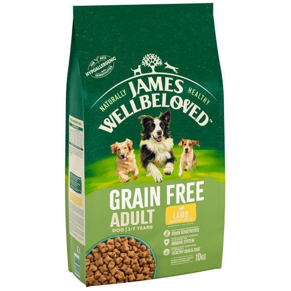 James Wellbeloved Dog Adult Grain Free Lamb & Veg | Luxury Home Accessories | Heulog Glow