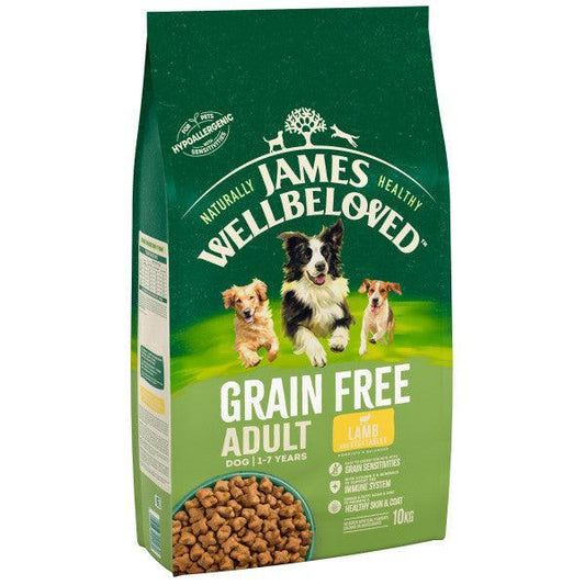 James Wellbeloved Dog Adult Grain Free Lamb & Veg | Luxury Home Accessories | Heulog Glow