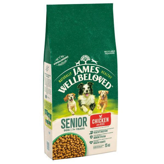 James Wellbeloved Dog Senior Chicken & Rice | Luxury Home Accessories | Heulog Glow