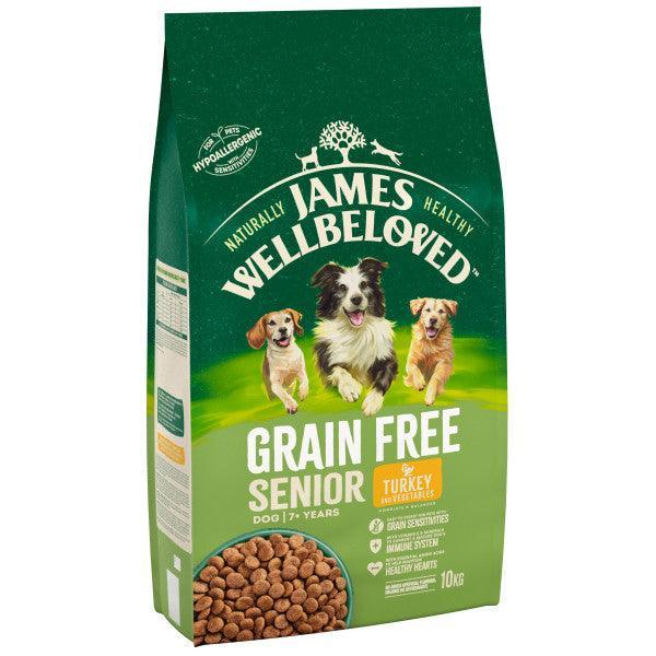 James Wellbeloved Dog Senior Grain Free Turkey & Veg | Luxury Home Accessories | Heulog Glow
