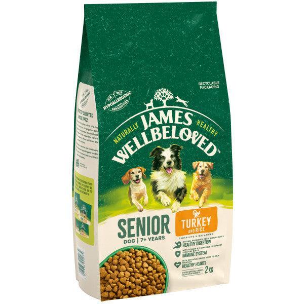 James Wellbeloved Dog Senior Turkey & Rice | Luxury Home Accessories | Heulog Glow