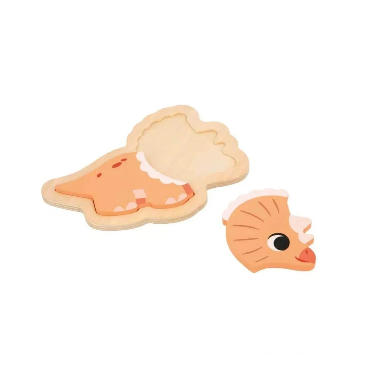 Janod 4 Progressive Puzzles Dino | Luxury Home Accessories | Heulog Glow