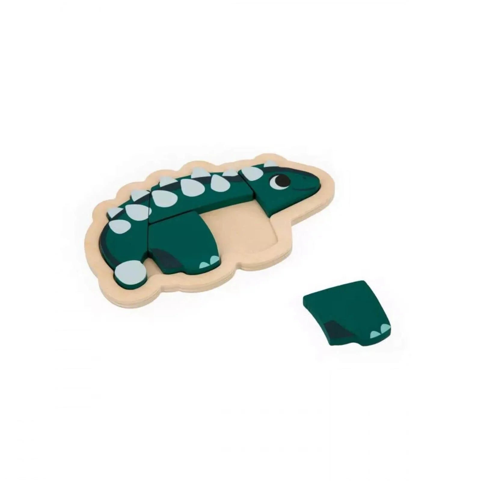 Janod 4 Progressive Puzzles Dino | Luxury Home Accessories | Heulog Glow