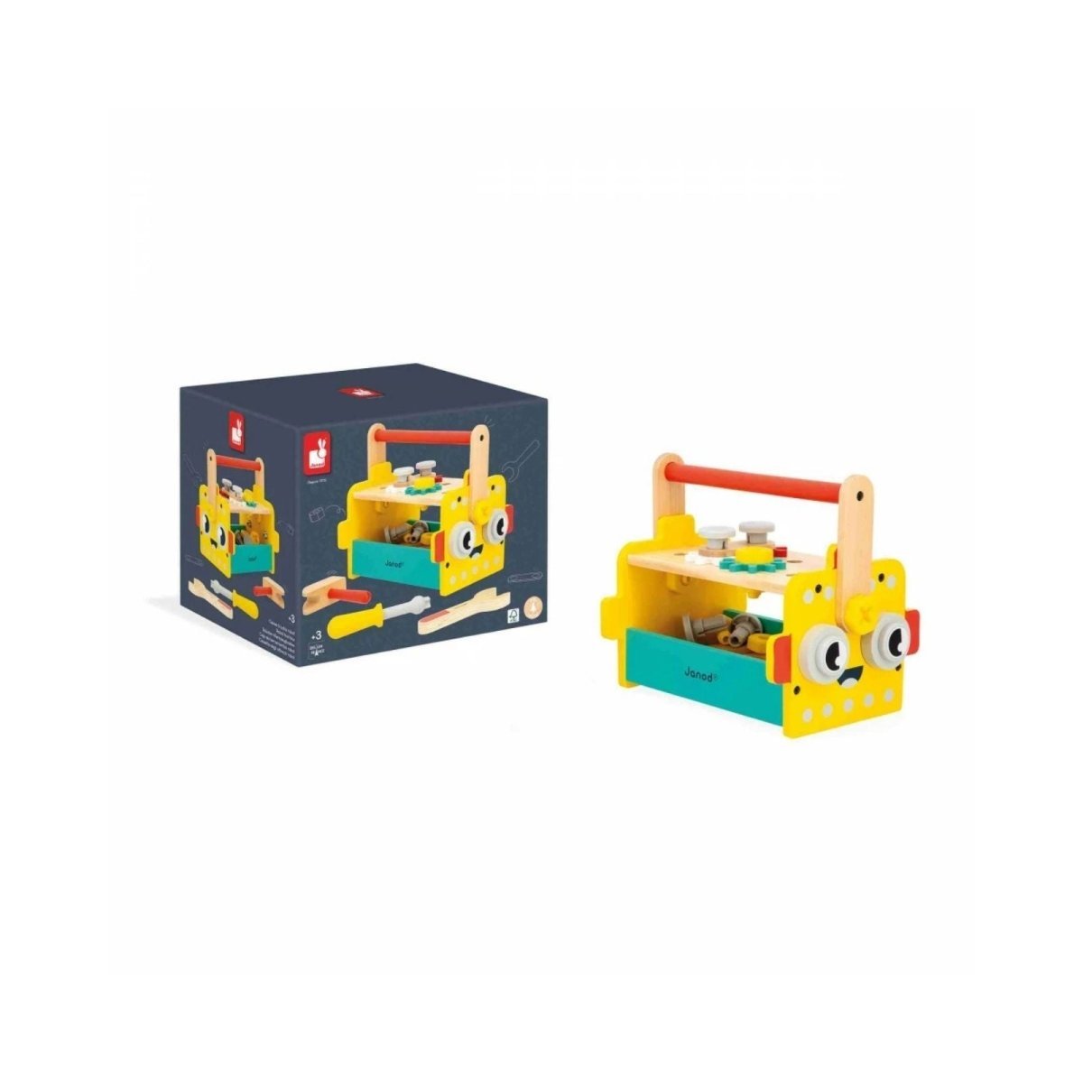 Janod Brico Kids Robot Tool Box | Luxury Home Accessories | Heulog Glow