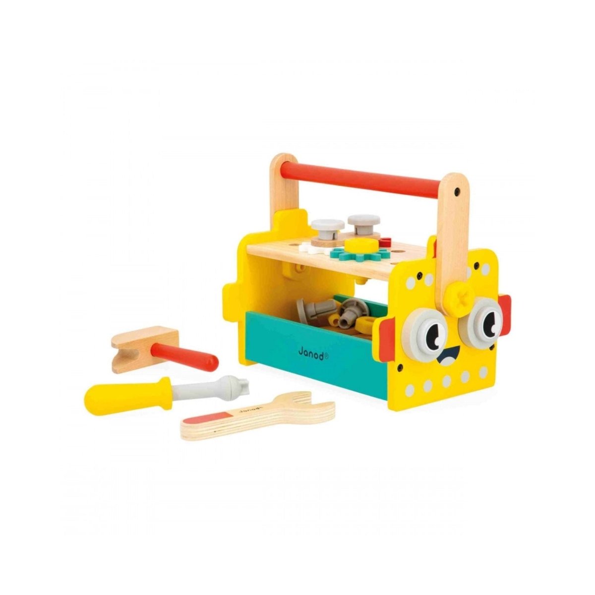 Janod Brico Kids Robot Tool Box | Luxury Home Accessories | Heulog Glow