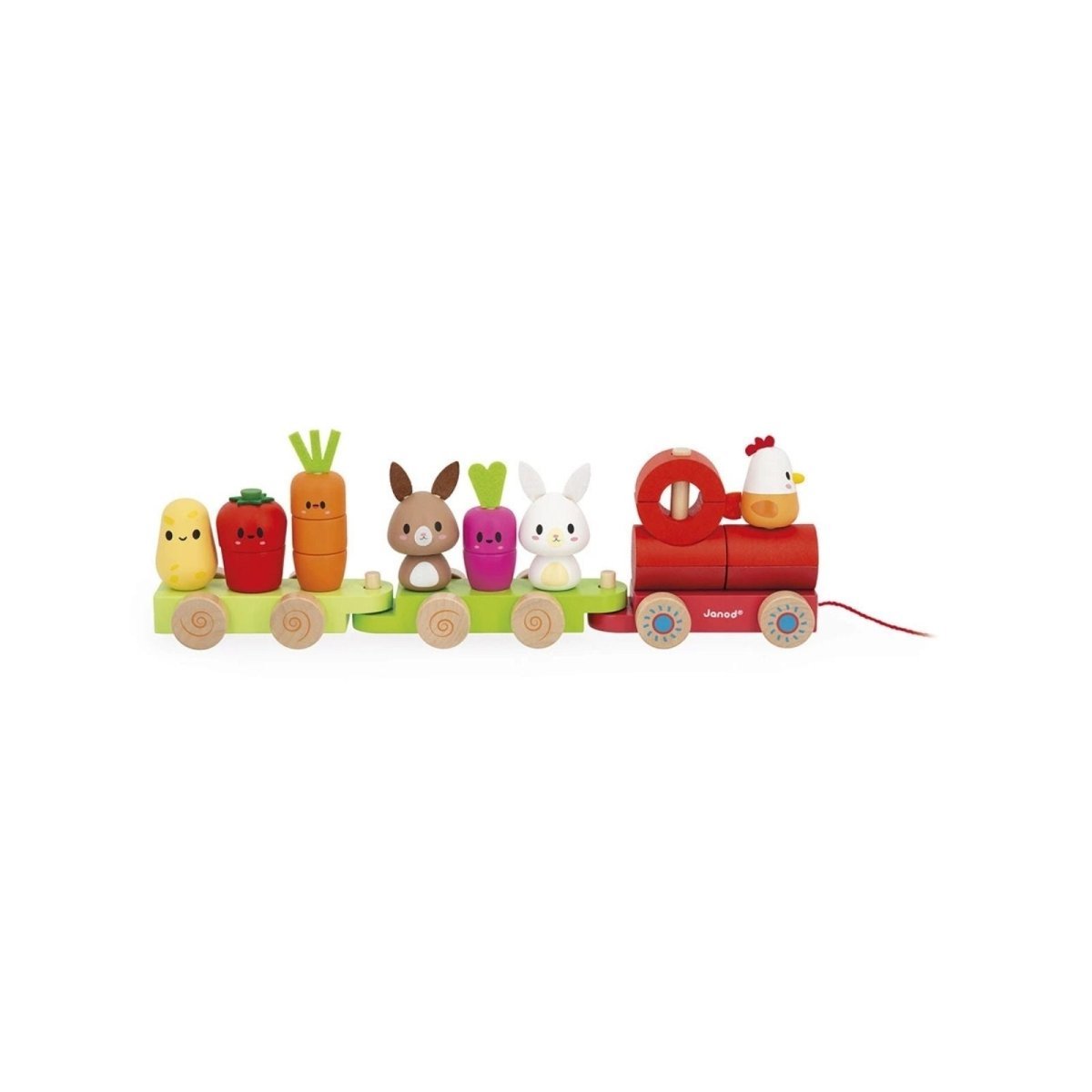 Janod Farm Train | Luxury Home Accessories | Heulog Glow