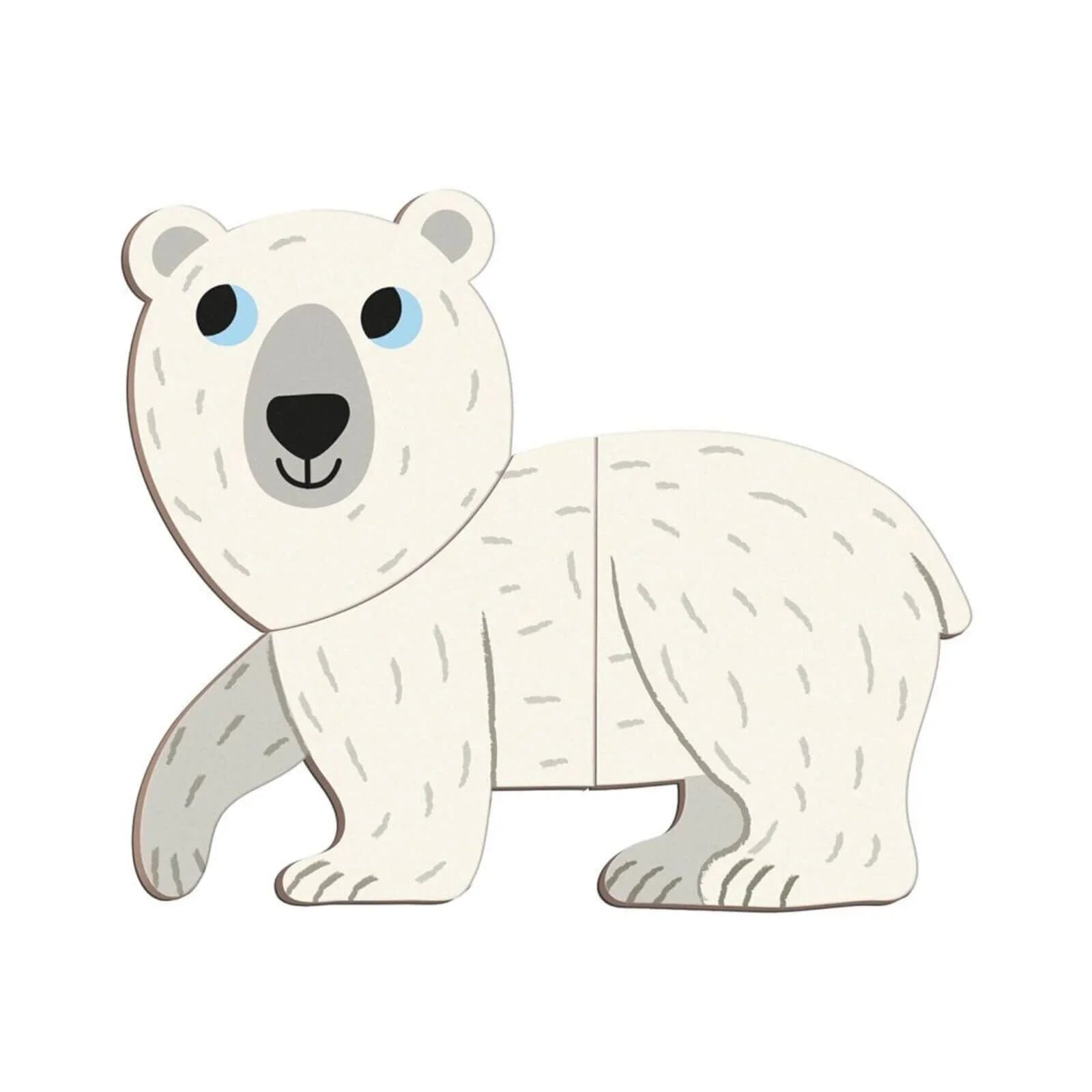Janod Magnetibook Polar Animals | Luxury Home Accessories | Heulog Glow