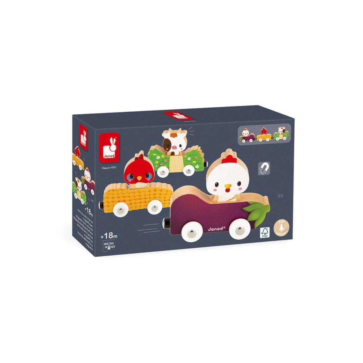 Janod Magnetic Pets - Farm | Luxury Home Accessories | Heulog Glow