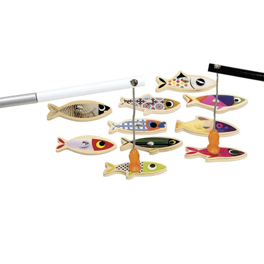 Janod Sardine Fishing Game | Luxury Home Accessories | Heulog Glow