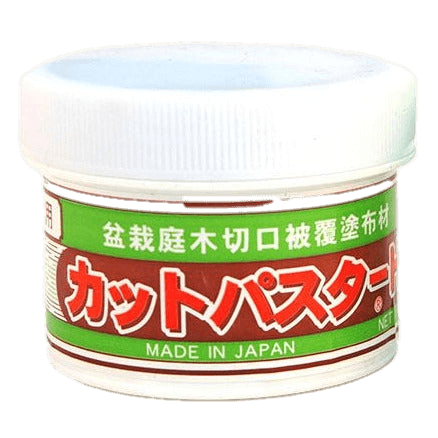 Japanese Bonsai Cut Paste | 190g Tub | White Top For Deciduous & Tropical Trees | Luxury Home Accessories | Heulog Glow