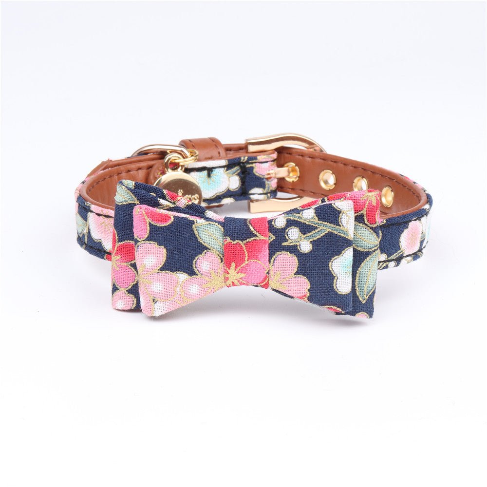 Japanese style bronzing pet collar | Luxury Home Accessories | Heulog Glow