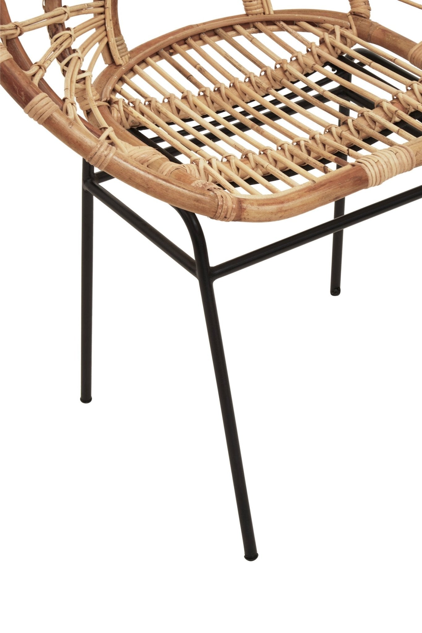 Java Natural Rattan Sunflower Chair | Luxury Home Accessories | Heulog Glow