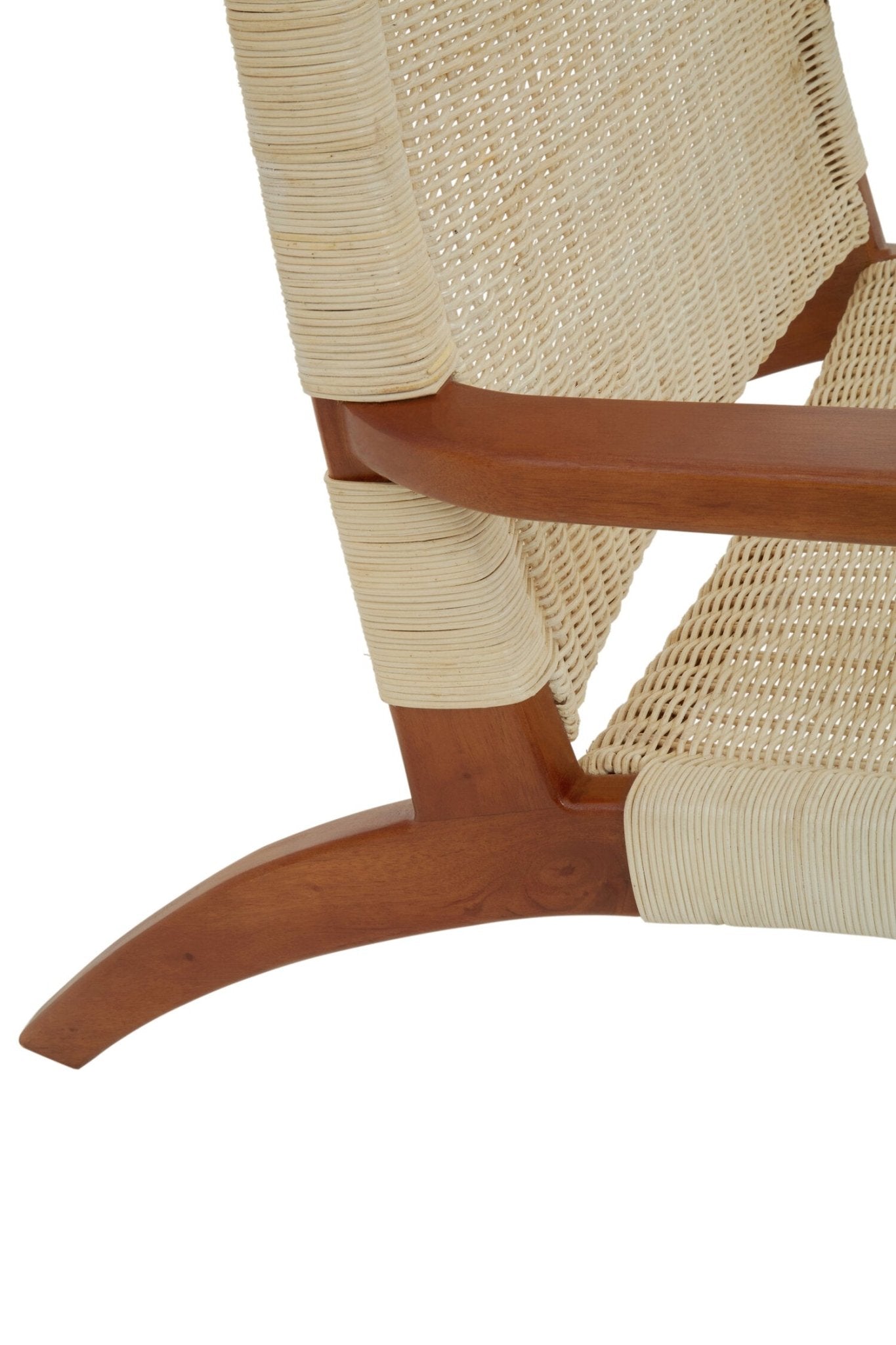Java Woven Chair In Natural Rattan | Luxury Home Accessories | Heulog Glow