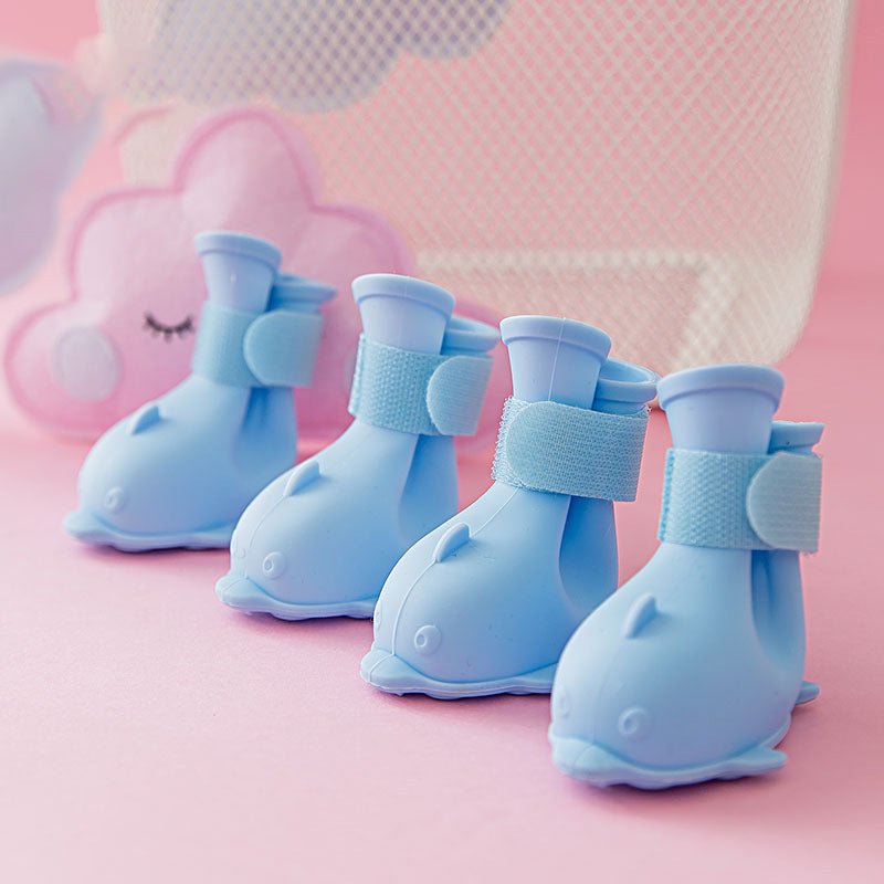 Jelly Rain Boots 4 Waterproof Foot Covers | Luxury Home Accessories | Heulog Glow