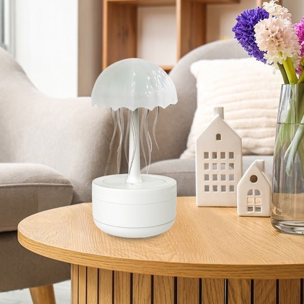 Jellyfish Humidifier Fragrance Diffuser Colorful Night Light Heavy Fog Essential Oil Diffuser Home Bedroom Office Air Humidifier | Luxury Home Accessories | Heulog Glow