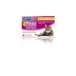 Johnson's 4fleas Kitten/Cat Tabs, 6tabs | Luxury Home Accessories | Heulog Glow